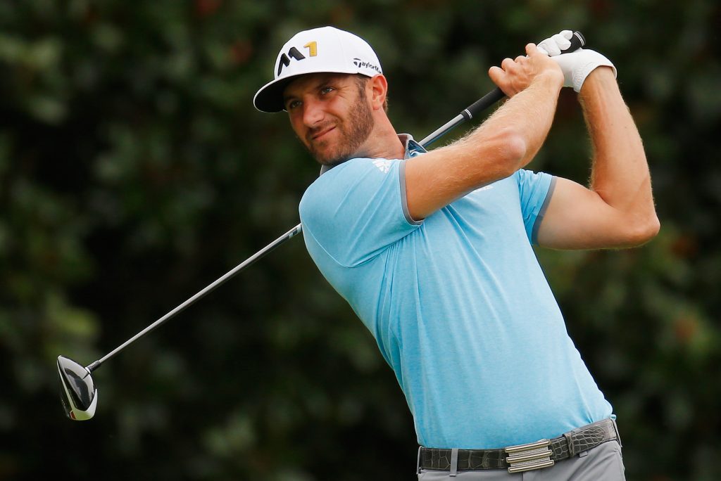 World #1, Dustin Johnson will be hoping for no injury scares.