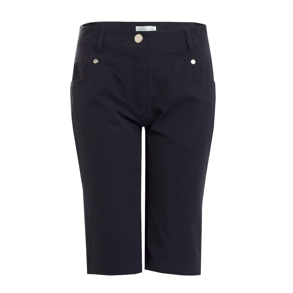 Ladies Green Lamb Tilda Bermuda Shorts SG14340 Navy Duncan Lambert