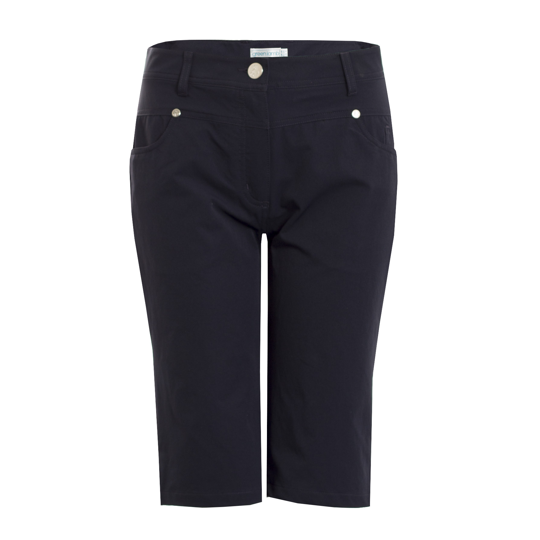 Ladies Green Lamb Tilda Bermuda Shorts SG14340 Navy Duncan Lambert