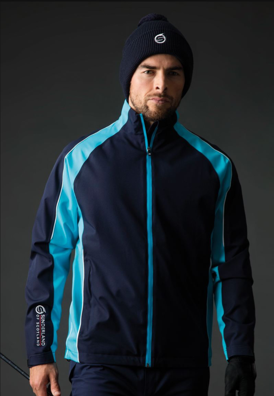 sunderland fleece lined golf jacket