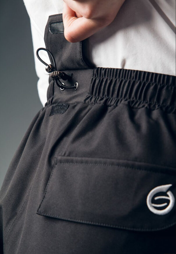 Ladies Sunderland Montana Waterproof Trousers - Black - Image 3
