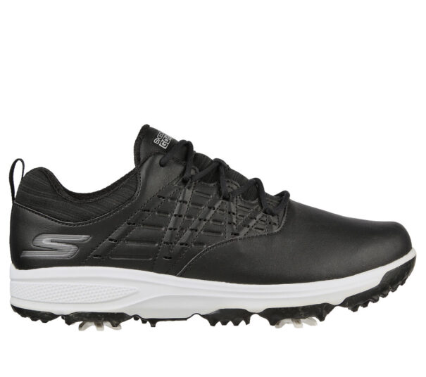 Ladies Skechers Go Golf Pro V.2 - 17001 Black White - Image 2