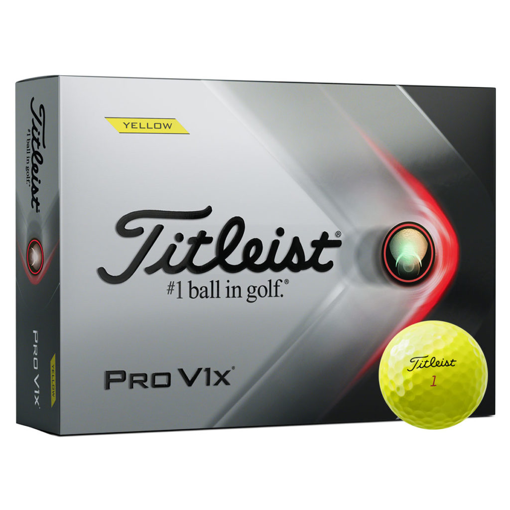 Titleist Pro V1 X Yellow Golf Balls Dozen Pack - 2021 - Duncan Lambert ...