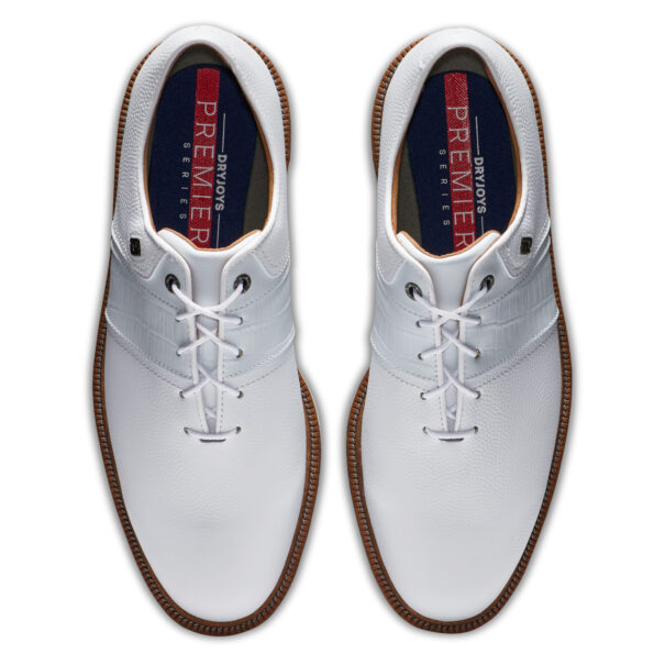 Men's FootJoy Premiere Series Golf Shoes - 53908 White - Image 7