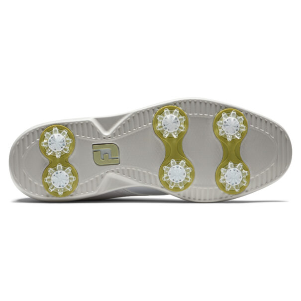 Ladies FootJoy Traditions Golf Shoes - 97906 White - Image 6