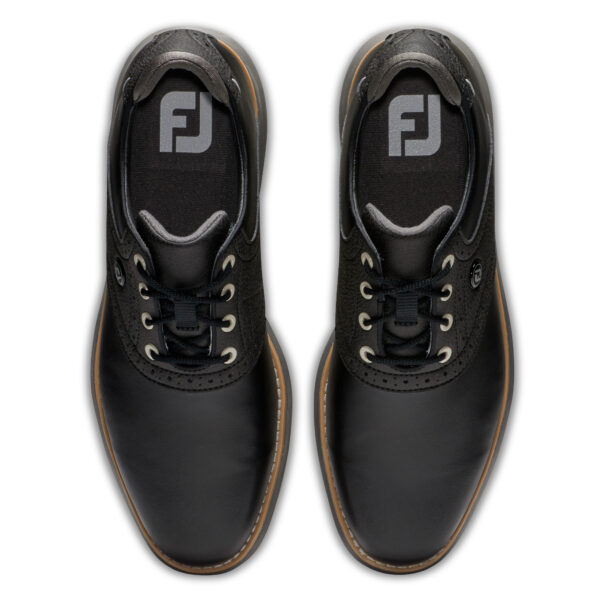 Ladies FootJoy Traditions Golf Shoes - 97908 Black - Image 7