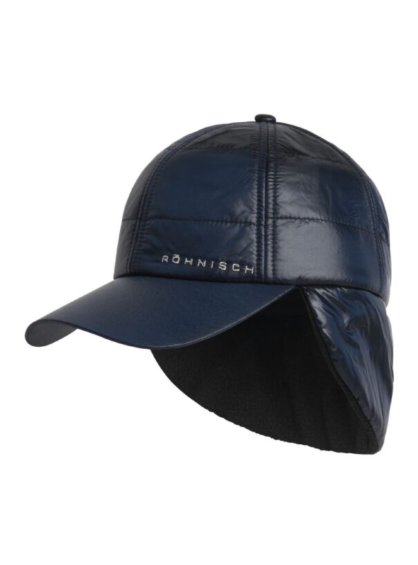 Ladies Rohnisch Quilted Warm Cap - 110860-S014 Navy