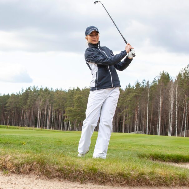 Ladies Galvin Green Aila Waterproof Jacket - G2103-77 Black/White - Image 5