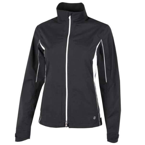 Ladies Galvin Green Aila Waterproof Jacket - G2103-77 Black/White