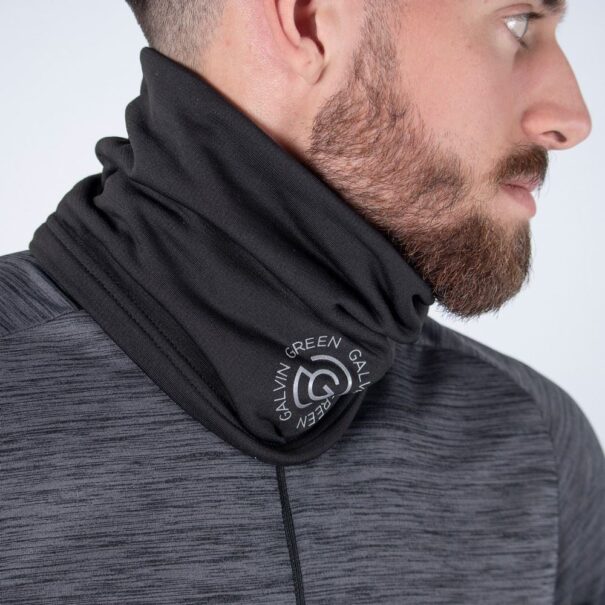 Galvin Green Dex Neckwarmer - Black - Image 2