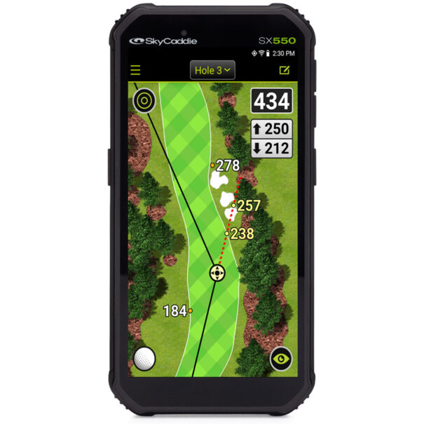 SkyCaddie SX550 GPS Golf Rangefinder - Image 4