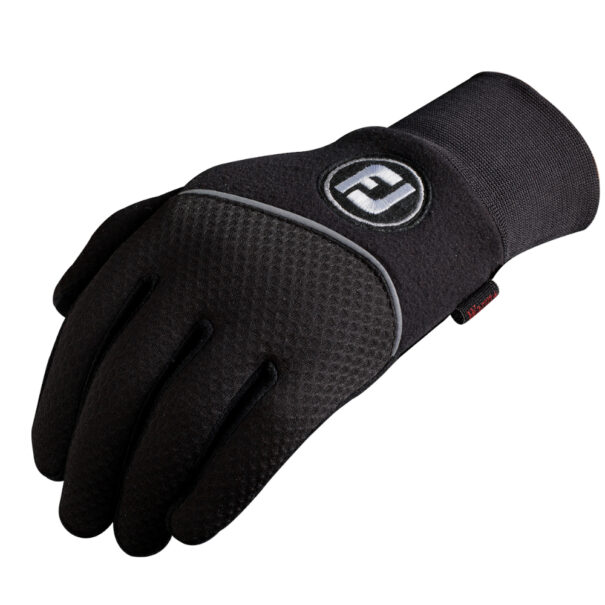 Men's FootJoy WinterSof Golf Gloves (Pair Pack) - Black - Image 3