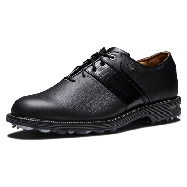 Men's FootJoy Premiere Series Packard Golf Shoes - 53924 - Black - Image 2