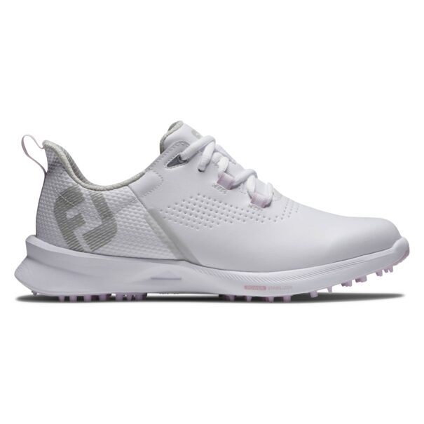 Ladies FootJoy Fuel Golf Shoes - 92373 - White/White/Pink
