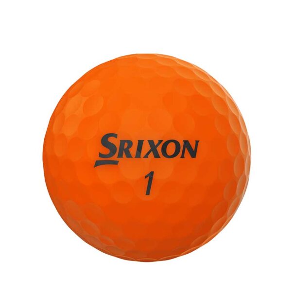 Srixon Soft Feel Brite Golf Balls - Orange - Image 2