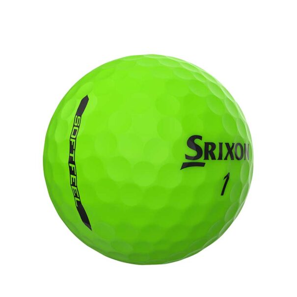 Srixon Soft Feel Brite Golf Balls - Green - Image 3