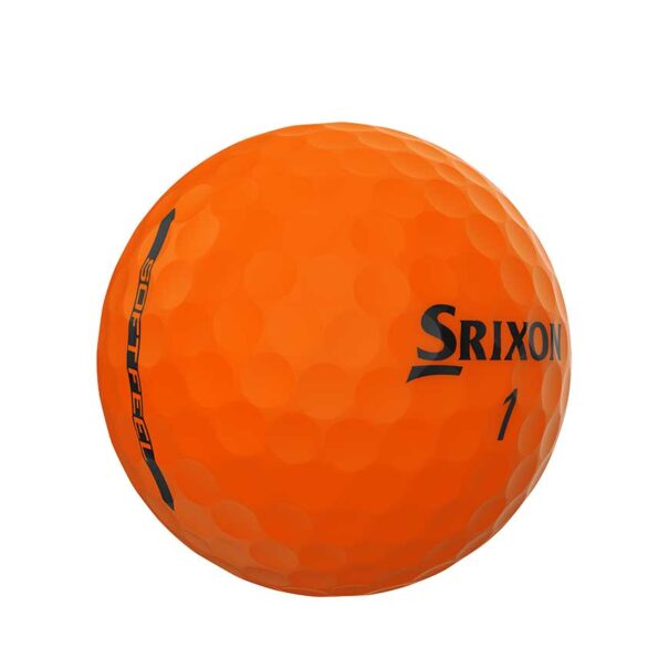 Srixon Soft Feel Brite Golf Balls - Orange - Image 3