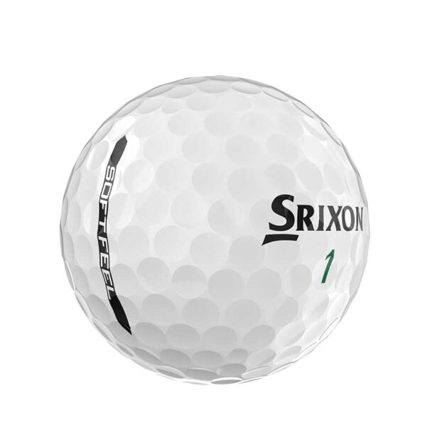 Srixon Soft Feel Golf Balls - Soft White - Image 3