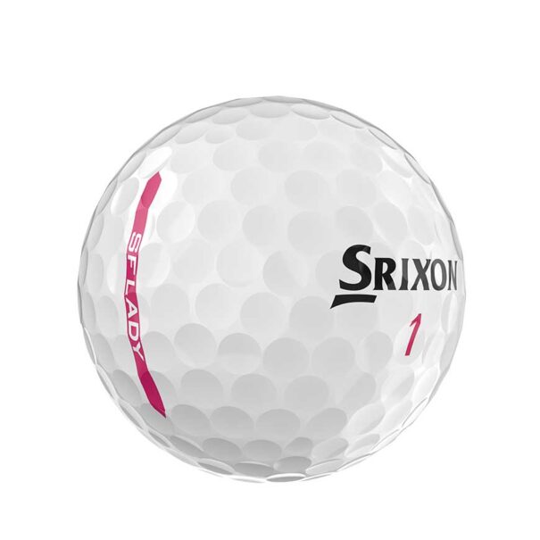 Srixon Soft Feel Lady Golf Balls - Soft White - Image 3