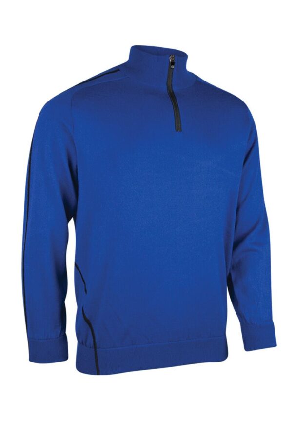 Men’s Sunderland Hamsin Lined Sweater - Electric Blue Black