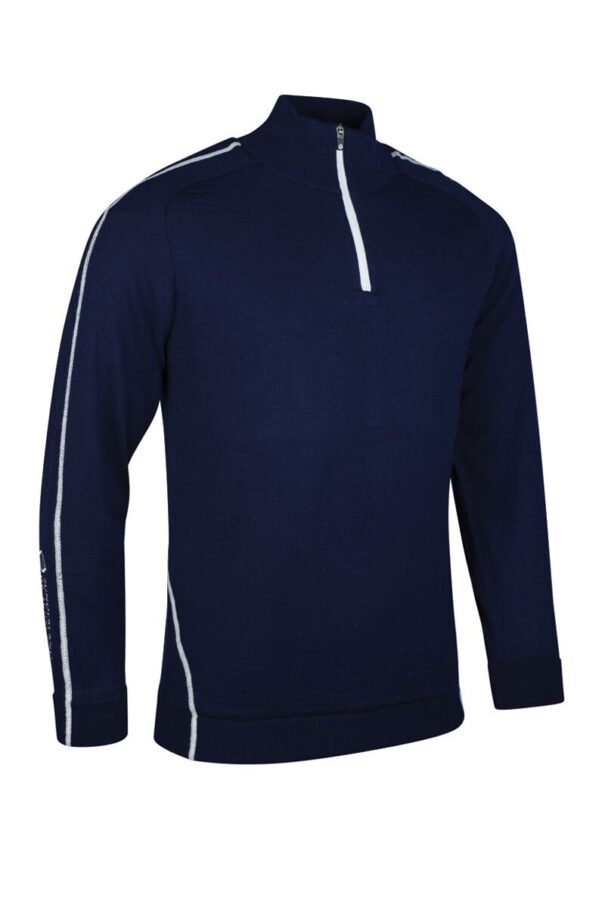 Men’s Sunderland Hamsin Lined Sweater - Navy White