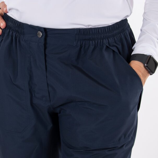 Ladies Galvin Green Anna Waterproof Trousers - G2105-77 Navy - Image 3