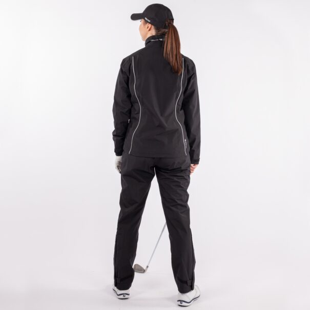Ladies Galvin Green Anya Waterproof Jacket - G2102-77 Black Reflex - Image 3