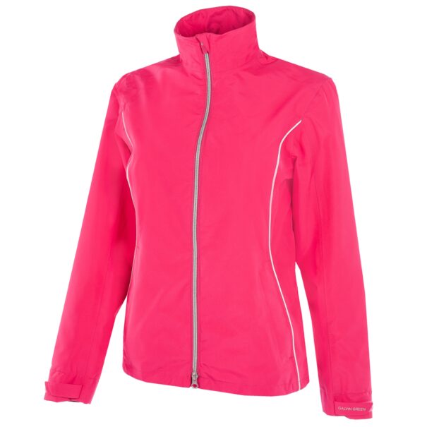 Ladies Galvin Green Anya Waterproof Jacket - G2102-99 Deep Pink Reflex