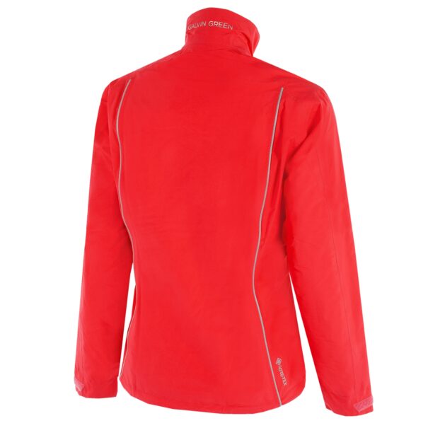Ladies Galvin Green Anya Waterproof Jacket - G2102-99 Red Reflex - Image 5