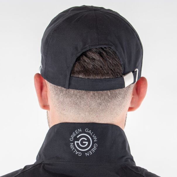 Galvin Green Argo Waterproof Cap - G1388-77 Black - Image 2