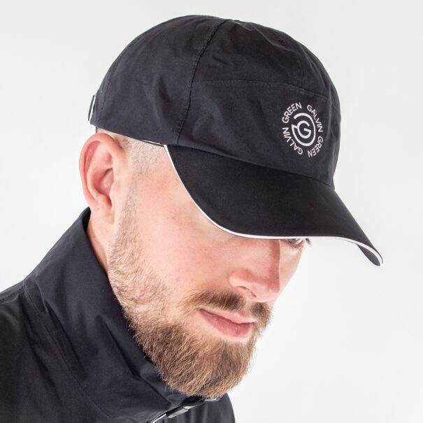 Galvin Green Argo Waterproof Cap - G1388-77 Black - Image 4