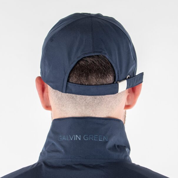 Galvin Green Argo Waterproof Cap - G1388-33 Navy - Image 4