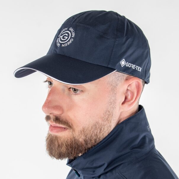 Galvin Green Argo Waterproof Cap - G1388-33 Navy - Image 3