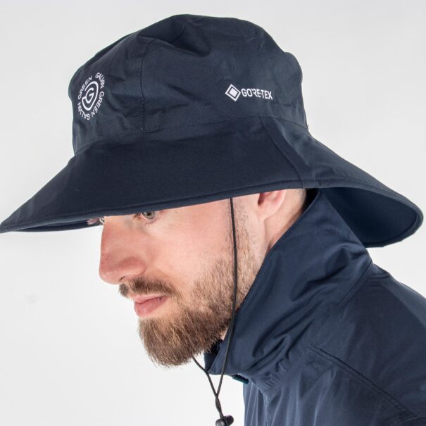 Galvin Green Art Waterproof Hat - G1386-33 Navy - Image 2