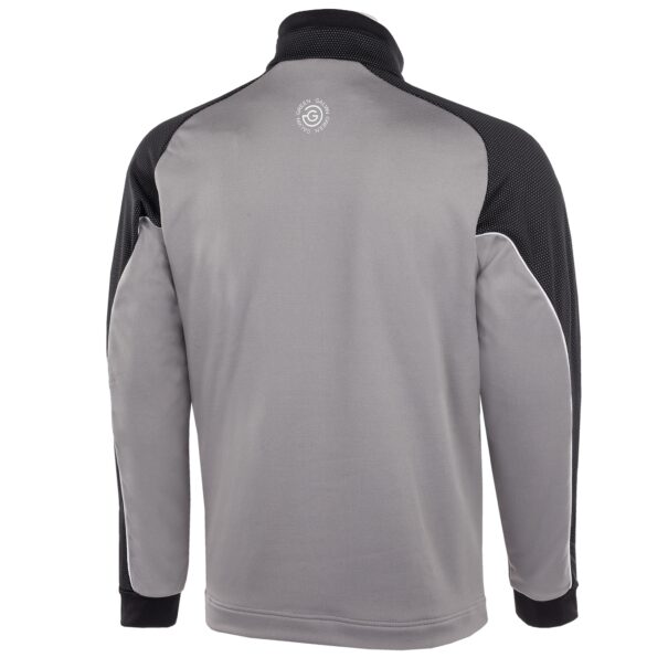 Men’s Galvin Green Daxton INSULA™ Sweater - G1242-70 Sharkskin Black White - Image 3