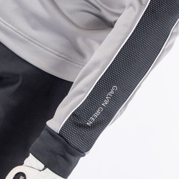Men’s Galvin Green Daxton INSULA™ Sweater - G1242-70 Sharkskin Black White - Image 6