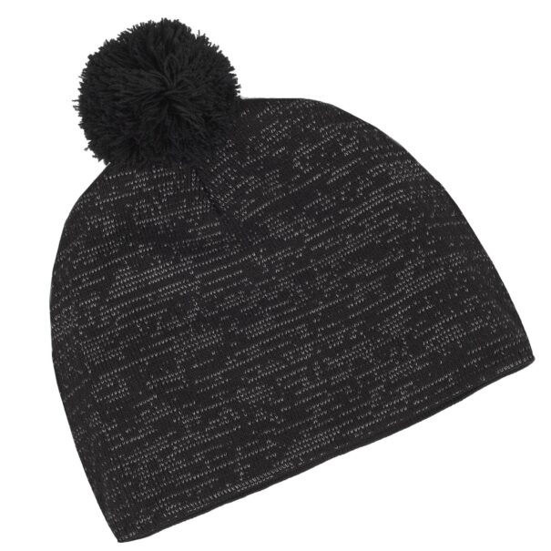 Galvin Green Lemmy Bobble Hat - G7989-70 Black Reflex - Image 2