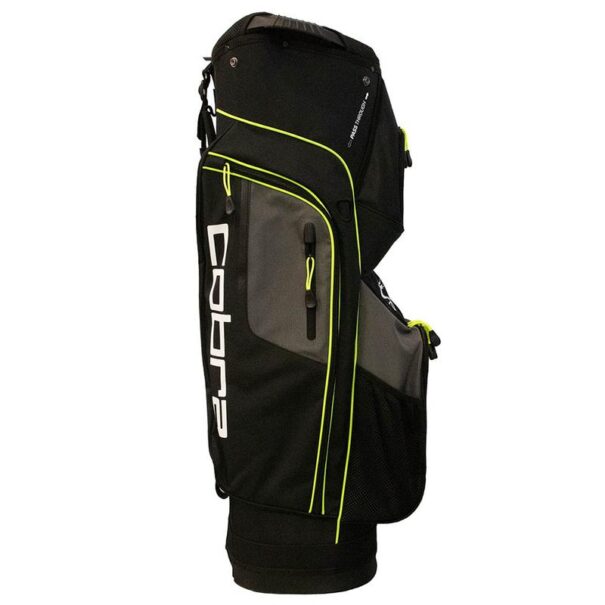 Cobra XL Cart Bag - Black/ Lime