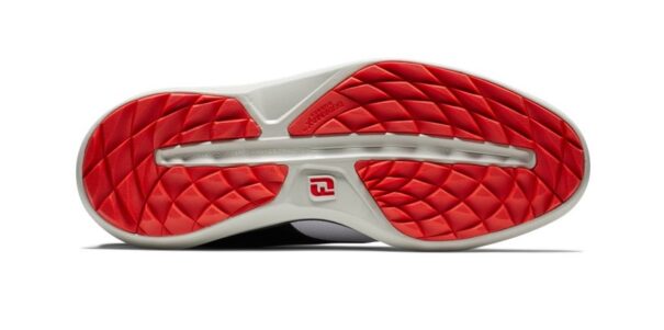 Men's FootJoy Traditions Spikeless - 57924 White Black Grey - Image 7