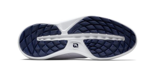 Men's FootJoy Traditions Spikeless - 57927 White Navy - Image 7