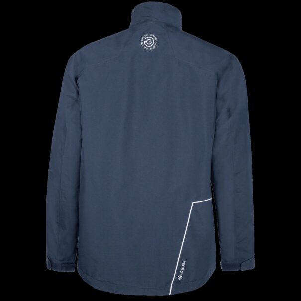 Men’s Galvin Green Axley Waterproof Jacket - Navy Blue White - Image 5