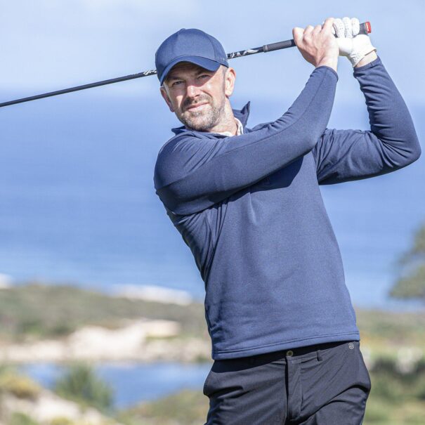 Men’s Galvin Green Drake INSULA™ Sweater - Navy - Image 5