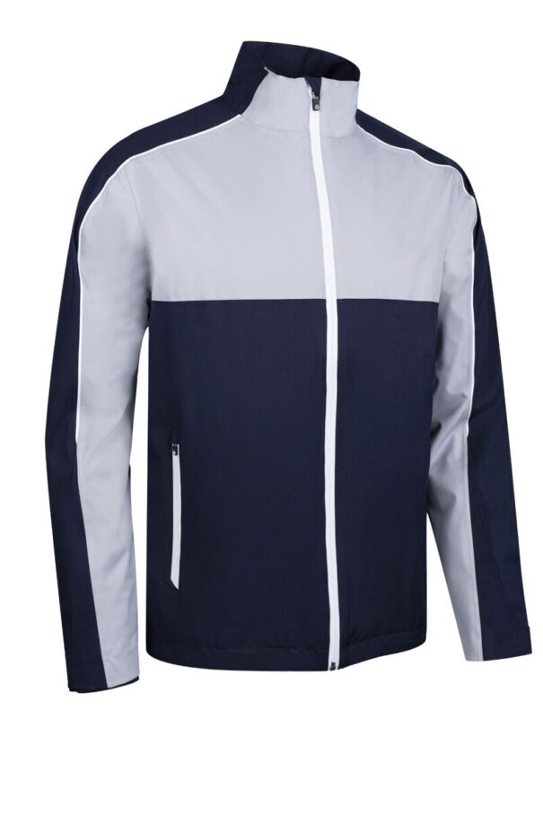 Men’s Sunderland Matterhorn Waterproof Jacket - Navy Silver White