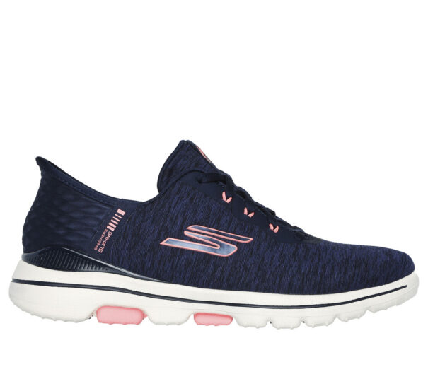 Ladies Skechers Go Golf Walk 5 Golf Shoes - 123085 Navy Pink