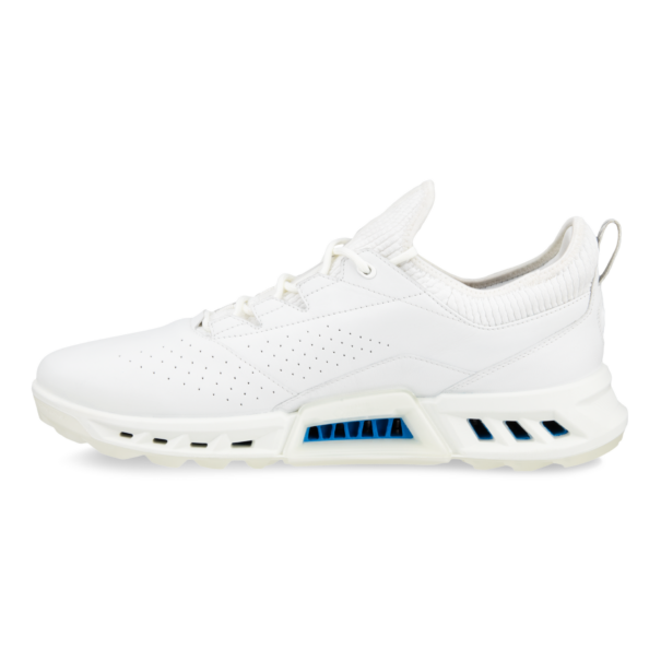 Men's Ecco Biom C4 Golf Shoes - 130404-01007 White - Image 4