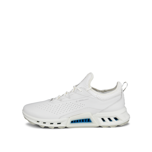 Men's Ecco Biom C4 Golf Shoes - 130404-01007 White - Image 6