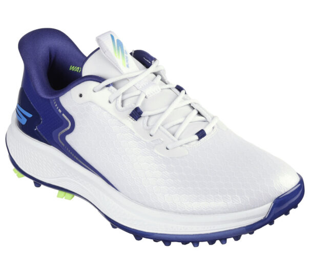 Men's Skechers GO GOLF Blade GF Slip In - 214090 White Navy Blue