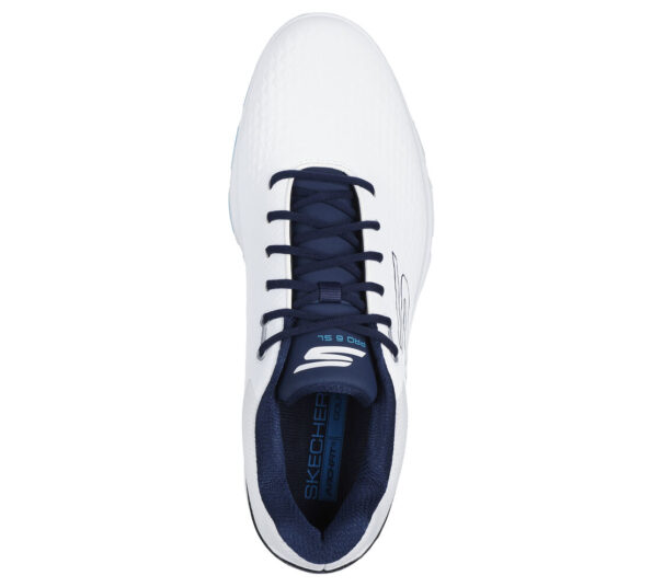 Men's Skechers GO GOLF Pro 6 SL - 214097 White Navy - Image 3