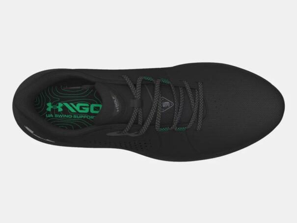 Men's Under Armour Drive Pro Wide Golf Shoes - 3026919-001 Black - Image 3