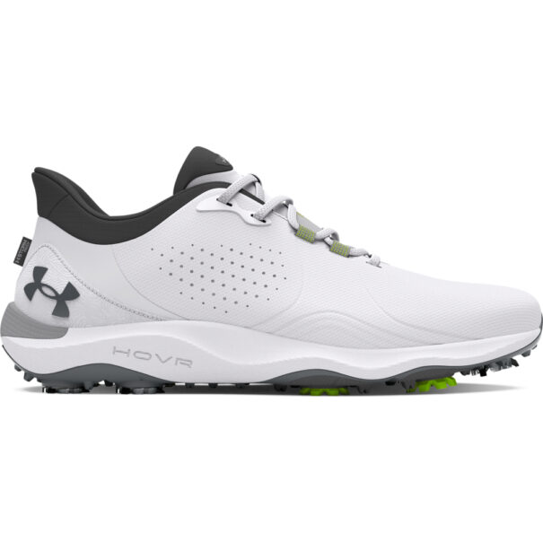 Men's UA Drive Pro Wide Golf Shoes - 3026919-100 White